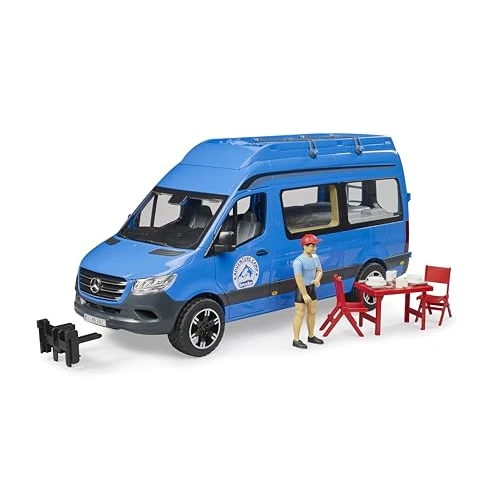 Limited offer: Bruder 02684 MB Sprinter Camper with Driver and Accessories from 96.99 USD to 96.99 USD (save 0%)