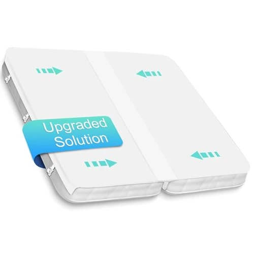 HOMCA Ponte per Letto Materassi - 200x190cm Unisci Materassi Singoli In Matrimoniale, Kit Ponte Letto Extra Largo Lenzuola Aggiuntive, 3 Cinghia per Materasso Regolabile, Cuneo per Materassi