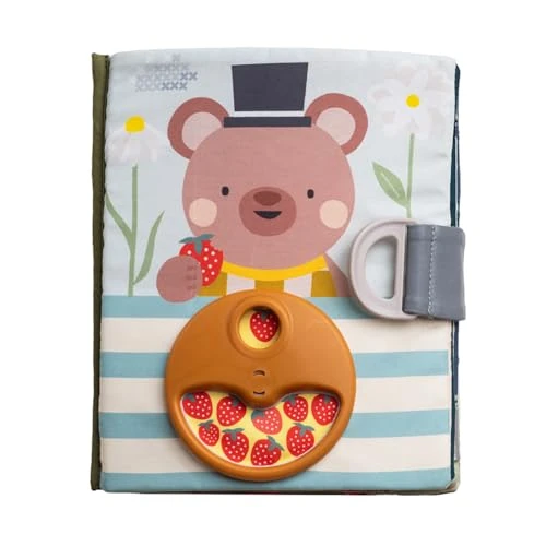 Offerta a tempo: Libro di Attività in Tessuto per Bambini – 10 Giochi di Motricità Fine: Cerniera, Velcro, Lacci, Clip, Nascondino – 8 Pagine Interattive – Dai 18 Mesi – Formato 35 x 21 cm Aperto - 15% da 24.90 € a 21.17 €