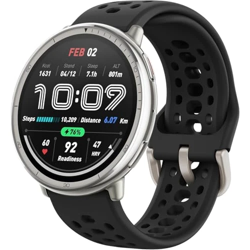 Beperkte aanbieding: Amazfit Active 2 Round Black Sport Silicone, Normaal van 98.95 EUR naar 98.95 EUR (besparing 0%)