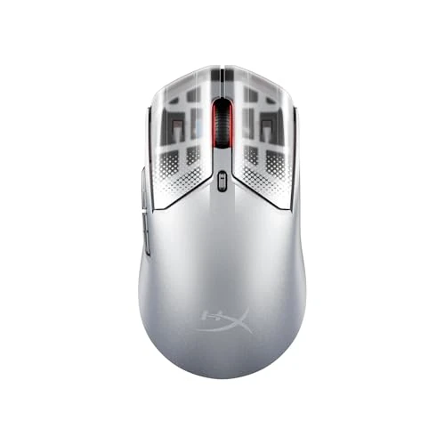 Tijdelijke aanbieding: HyperX Pulsefire Haste 2 S Draadloze gaming-muis, magnesiumbehuizing, ultra-licht, 64 g, batterij 120 uur, glaskates, 26K sensor, zilver van 69.07 EUR naar 55.94 EUR (korting 19%)
