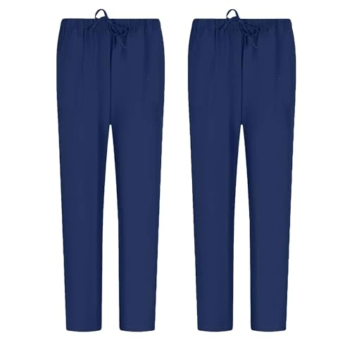 Tijdelijke aanbieding: MISEMIYA - Pack 2 Pcs - PANTALÓN SANITARIOS UNISEX CINTURA ELÁSTICA UNIFORMEES SANITARIOS UNIFORMES MEDICOS UNFIROMES van 30.95 EUR naar 30.95 EUR (korting 0%)
