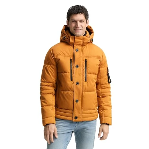 Oferta limitada: TOM TAILOR Hombre 1046971 Chaqueta, 10821 Peanut Butter Brown, 3XL, 10821 - Mantequilla de Cacahuete marrón, 3XL de 38.90 € a 38.90 € (ahorro 0.00%)