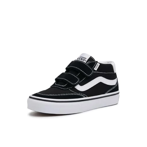 Vans Zapatillas WardSneaker para Hombre, Negro y Blanco, 11.5 UK Child