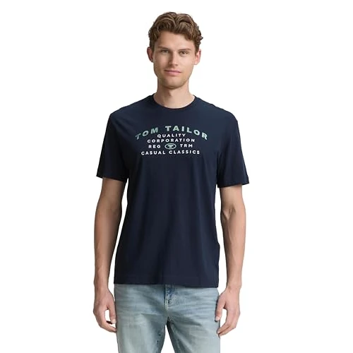Oferta limitowana: TOM TAILOR T-shirt męski, 10668 - Sky Captain Blue, M z 62.70 zł na 62.70 zł (oszczędź 0.00%)
