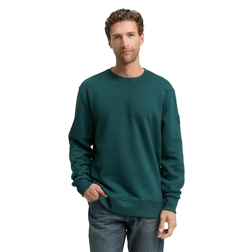 Offre limitée : TOM TAILOR 1047803 Maillot de survêtement, 38872-Jasper Green Navy Structure, XXL Homme de 49.99 € à 49.99 € (0.00% de remise)