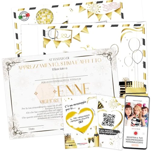 Offerta a tempo: Godiru Certificato idea regalo (Compleanno) - 39% da 12.90 € a 7.90 €