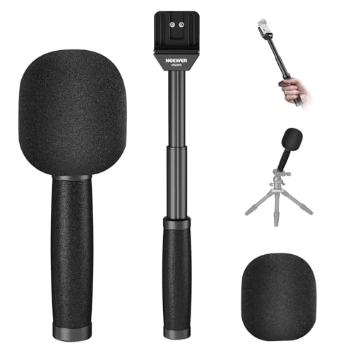 Tijdelijke aanbieding: NEEWER 13"/33cm Lavalier-microfoon, telescopische handmicrofoon, MS005 van 21.99 € naar 18.39 € (16% korting)