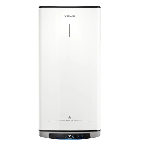 Offerta a tempo: Ariston VelisDune Wifi-FE - Scaldabagno Elettrico 80 Litri Verticale/Orizzontale 51x27x101 cm - Boiler Elettrico a 2 Serbatoi con Funzione ECO-EVO e Controllo Remoto, Classe B, Compatibile con Alexa - 5% da 375.00 € a 355.98 €