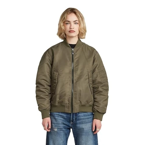 Oferta limitada: G-STAR 8721136008785 Chaqueta Bomber Pdd JKT Wmn para mujer, color marrón (Turf D26973-C143-273), L, Marrón (césped D26973-C143-273), L de 40.20 € a 40.20 € (ahorro 0.00%)