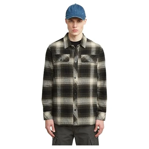 Oferta limitada: G-STAR 8721136008785 Gpo Overshirt Chaqueta, Multicolor (Asfalt Arthur Check D25388-E074-H567), XXL Hombre, Multicolor (asfalt arthur check D25388-E074-H567), XXL de 72.99 € a 72.99 € (ahorro 0.00%)