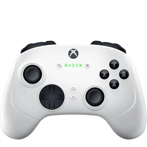 Offerta a tempo: Razer Wolverine V3 Pro - Controller Esports wireless per Xbox e PC (HyperSpeed Wireless, pulsanti d'azione tattili Mecha, stick analogici ad effetto Hall anti-drift, vibrazioni aptiche) Blanco - 13% da 219.99 € a 191.71 €