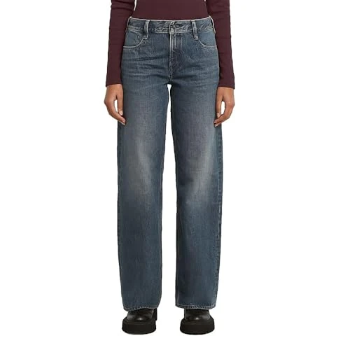 Limitiertes Angebot: G-STAR Raw Damen Judee Loose Low Waist Jeans, Blau (Antic Sand Blast D22889-d860-g803), 30W / 36L EU von 140.00 EUR auf 133.00 EUR (Spare 5%)