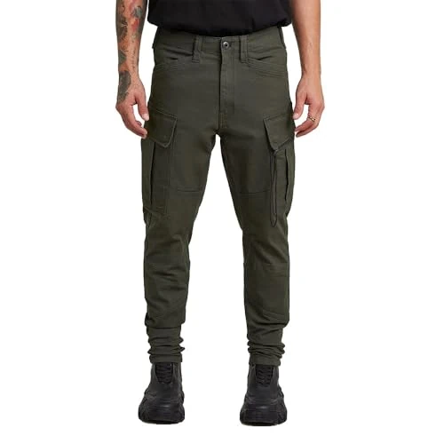 Offerta a tempo: G-STAR Zip Pocket 3d Skinny Cargo Pants 2.0, Pantaloni Uomo, Grigio (Asfalt D24307-e172-995), 36W / 34L - 56% da 120.00 € a 53.26 €