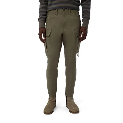G-STAR Zip Pocket 3d Skinny Cargo Pants 2.0, Pantaloni Uomo, Marrone (Turf D24307-e172-273), 35W / 34L
