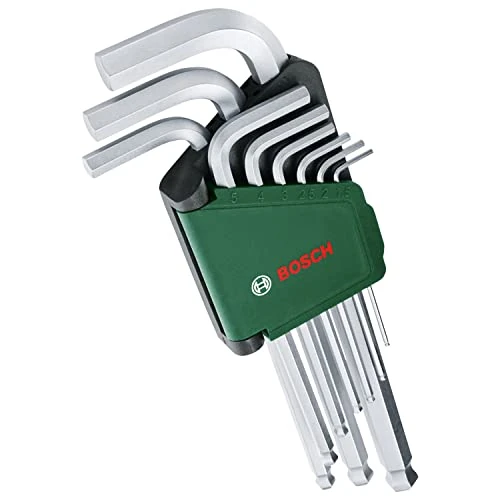 Oferta limitada: Bosch Juego de llaves hexagonales, 9 piezas de 15.99 € a 15.99 € (ahorro 0.00%)