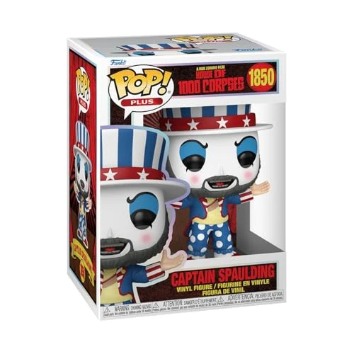 Funko Pop! Plus: House Of a Thousand Corpses – Capt. Captain Spaulding - House Of 1000 Corpses (2003) - Collectable Vinyl Figure - Gift Idea - Official Merchandise - Toys for Kids & Adults