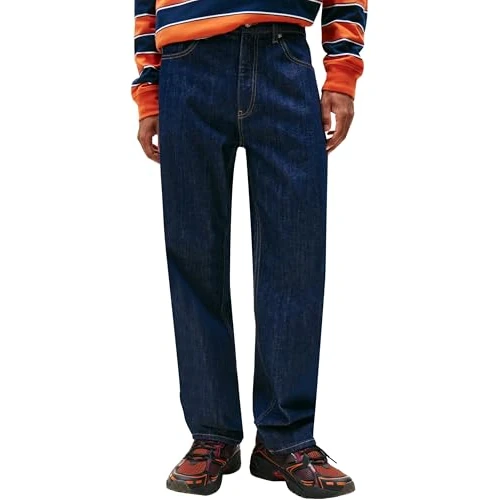 Offerta a tempo: Tommy Jeans Uomo Jeans Sonny Tapered Fit, Blu (Denim Dark), 32W/32L - 60% da 99.90 € a 39.79 €