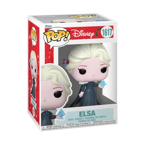 Offerta a tempo: Funko Pop! Disney: Princess Holiday - Elsa - Frozen- Figura in Vinile da Collezione — 30% da 16,00 € a 11,20 €