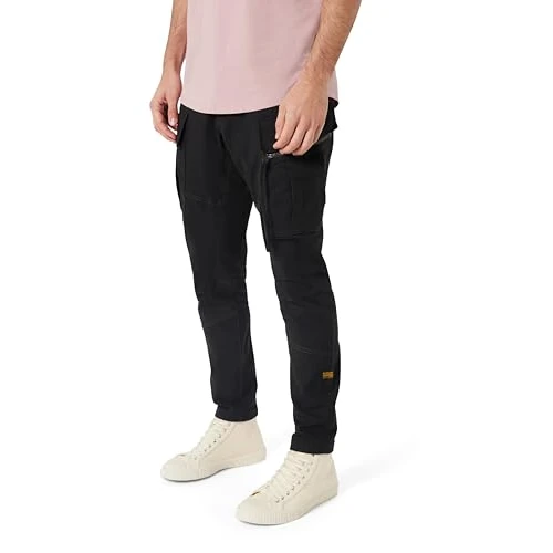 Offerta a tempo: G-STAR Zip Pocket 3d Skinny Cargo Pants 2.0, Pantaloni Uomo, Nero (Dk Black D24307-e172-6484), 32W / 30L - 0.00% da 53.99 € a 53.99 €