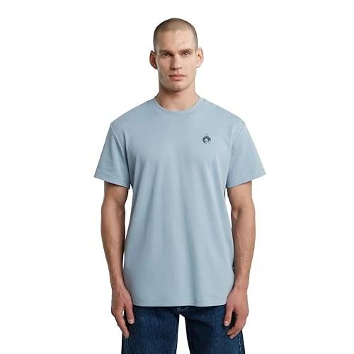 Offre limitée : G-STAR 8719965012981 Trims Back GR r t, Bleu (Ash Blue D27721-d976-5304), XL de 21.95 € à 21.95 € (0.00% de remise)