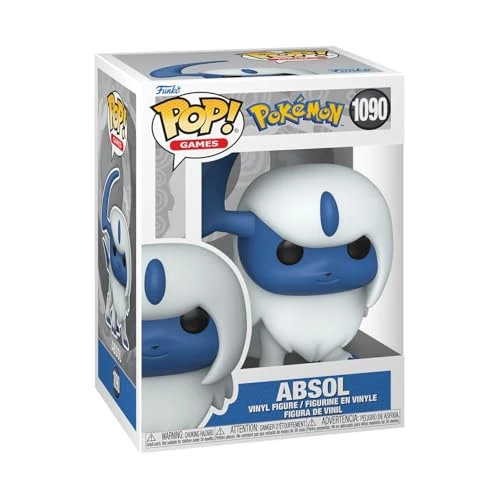Funko Pop! Games: Pokemon - Absol - Vinyl-Sammelfigur - Geschenkidee - Offizielle Handelswaren - Spielzeug Für Kinder und Erwachsene - Games Fans - Modellfigur Für Sammler und Display