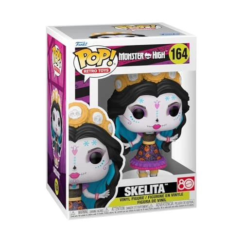 Tijdelijke aanbieding: Funko Pop! Vinyl: Monster High - Skelita Calaveras - figuur van vinyl om te verzamelen - cadeau-idee - officiële merchandising - speelgoed voor kinderen en volwassenen - cartoonfans van 13.47 € naar 13.47 € (0.00% korting)