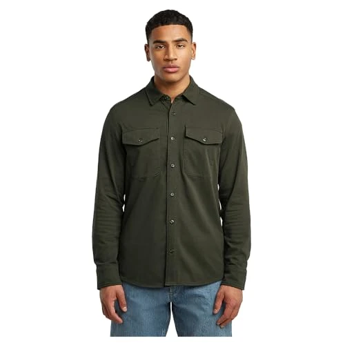Oferta limitada: G-STAR Camiseta para Hombre, Gris Asfalt D26765-c784-995, M de 67.16 € a 67.16 € (ahorro 0.00%)