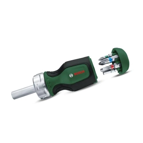 Tijdelijke aanbieding: Bosch Compacte bit-ratelschroevendraaier + 6 bits van 12.99 € naar 12.99 € (0.00% korting)