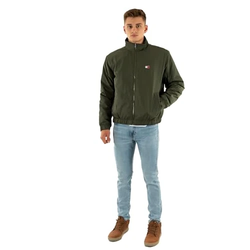 TOMMY JEANS TJM ESSENTIAL GEPADDEERDE JAS EXT DM0DM21936, Groen, XS, Groen (tinnen groen), XS