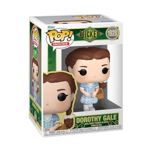 Offerta a tempo: Funko Pop! Movies: Wicked: For Good - Dorothy Gale - Figura in Vinile da Collezione - Idea Regalo - Merchandising Ufficiale - Giocattoli per Bambini e Adulti - Movies Fans - 18% da 16.00 € a 13.16 €