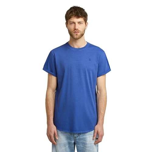Offerta a tempo: G-STAR Lash T-Shirt, Uomo, Blu (Racing Blue GD D16396-2653-H739), XS - 0.00% da 29.99 € a 29.99 €