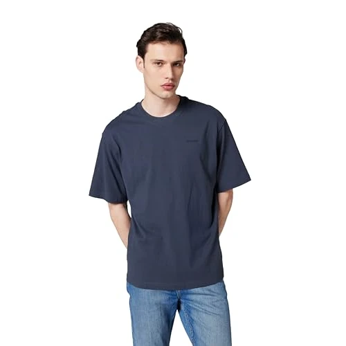 Offerta a tempo: G-STAR 8719965012981 Boxy Base r t, Blu (India Ink D26817-d593-h392), XL - 74% da 36.00 € a 9.32 €