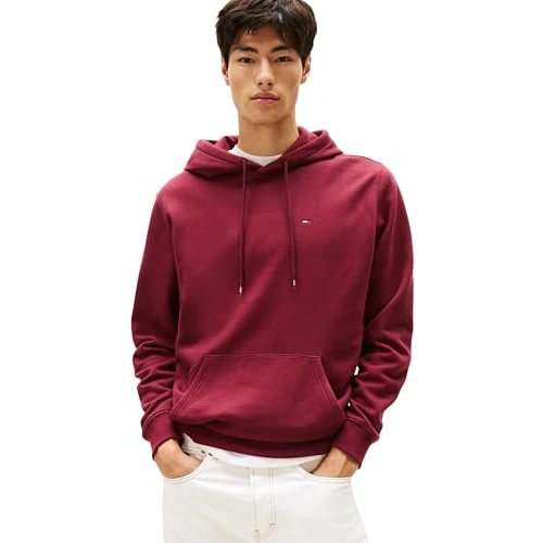 Limited offer: Tommy Jeans Men’s Regular Fit Flag Fleece Hoodie from 79.90 EUR to 79.90 EUR (save 0%)