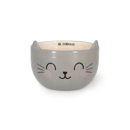 Limited-time offer: LEGAMI - Stoneware Cereal Cup Good Morning Theme Kitty Breakfast Mug Microwave Safe Dishwasher Safe Capacity up to 400 ml 12 x 9 cm from $30.04 to $30.04 (save 0.00%)