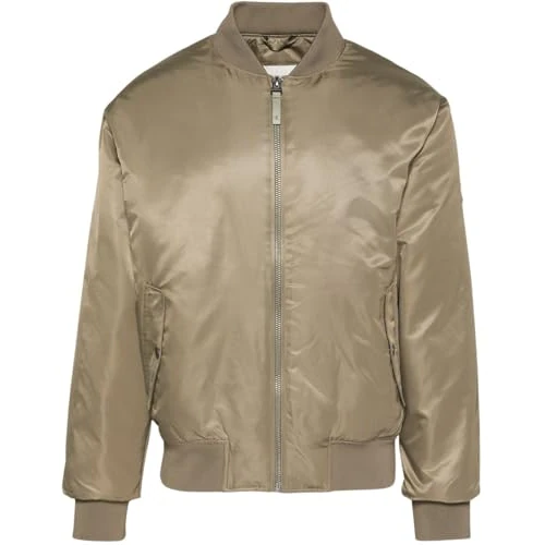 Offre limitée : Calvin Klein Bomber Homme Hero avec Fermeture Éclair, Marron (Beluga), XL de 76.11 € à 76.11 € (0.00% de remise)