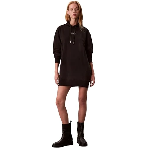 Oferta limitada: Calvin Klein Sudadera Mujer Premium Terry Larga, Negro (Black), XS de 36.75 € a 36.75 € (ahorro 0.00%)
