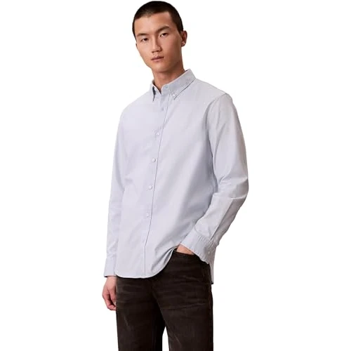 Oferta limitowana: 8719965074583 LS Solid Oxford Classic Shirt Lv140em125 Inne koszule casualowe, niebieskie (Plein Air), L męskie, Plein Air, L z 243.49 zł na 243.49 zł (oszczędź 0.00%)