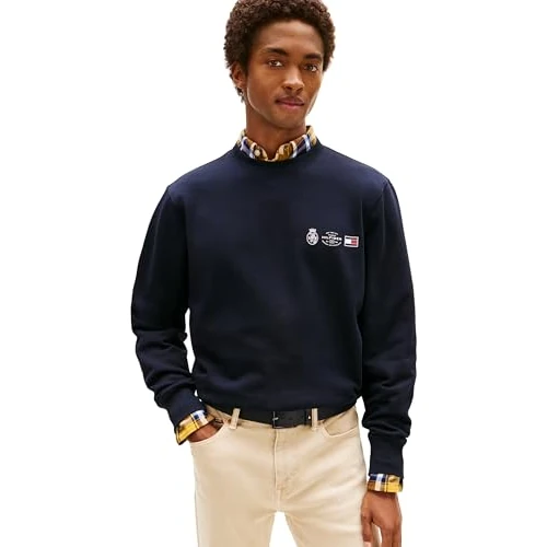 Limited offer: Tommy Hilfiger Men's Pullover Sweatshirt from 90.39 EUR to 76.83 EUR (save 15%)