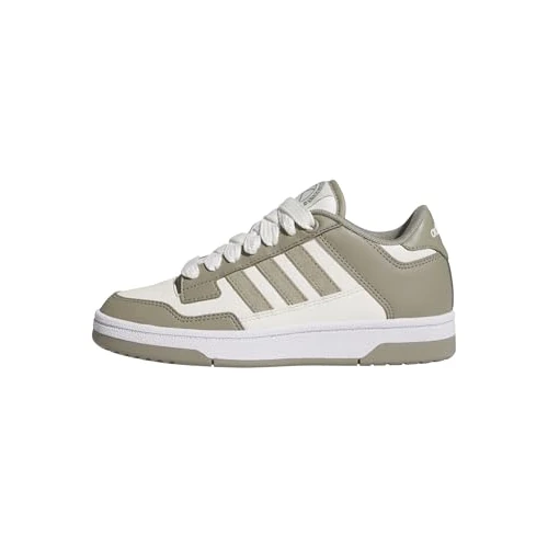 Tijdelijke aanbieding: adidas uniseks-kind Rapid Court Low Junior Shoes, Silver Pebble/Cloud White/Ftwr White, 39 1/3 EU van 39.95 € naar 39.95 € (0.00% korting)