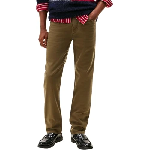 Tijdelijke aanbieding: Tommy Hilfiger Heren Straight Denton STR GMD MW0MW40368 recht, kaki, 32W/36L, Khaki (Legergroen), 32W / 36L van 89.24 € naar 89.24 € (0.00% korting)