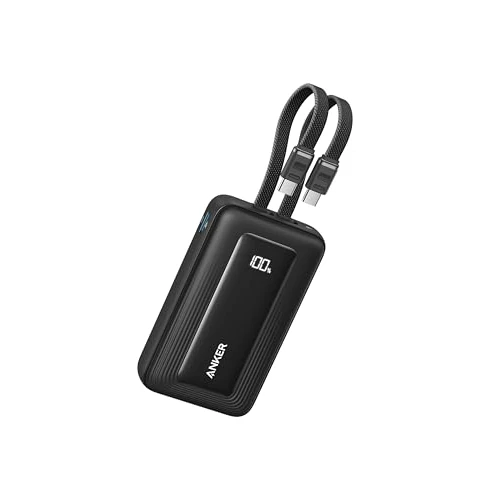 Offerta a tempo: Anker Zolo Power Bank (aggiornamento 2025), ricarica rapida da 45 W, batteria esterna da 20.000 mAh, 2 cavi USB-C, per iPhone serie 17/16, Galaxy, MacBook ecc. - 38% da 45.99 € a 28.49 €