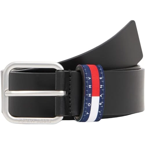 Offre limitée : Tommy Jeans Ceinture fixe TJM Ryan 3.5 AM0AM13688 pour homme, noir (noir), 85, Noir (noir), 85 de 29.95 € à 23.96 € (20% de remise)