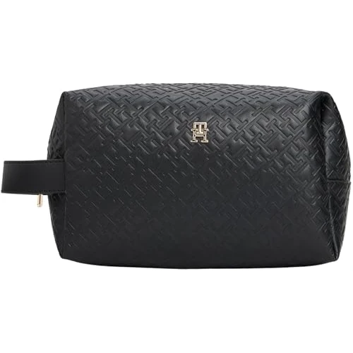 Tijdelijke aanbieding: Tommy Hilfiger Dames TH ICON WASHBAG MONO AW0AW17951 Washbag, zwart (zwart), één maat, Zwart (zwart), One Size van 50.00 EUR naar 50.00 EUR (korting 0%)