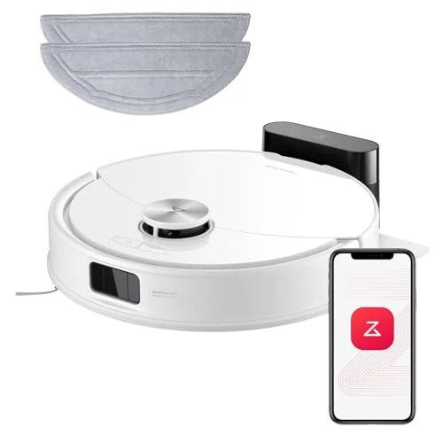 Oferta limitada: roborock Q10 S5 Set Robot Aspirador y Fregasuelos Succión HyperForce de 10000 Pa, Robot Vacuum con Doble Sistema Antienredos, Navegación PreciSense LiDAR, Evitación de Obstáculos Reactive Tech, Blanco de 299.99 EUR a 199.99 EUR (ahorro 33%)