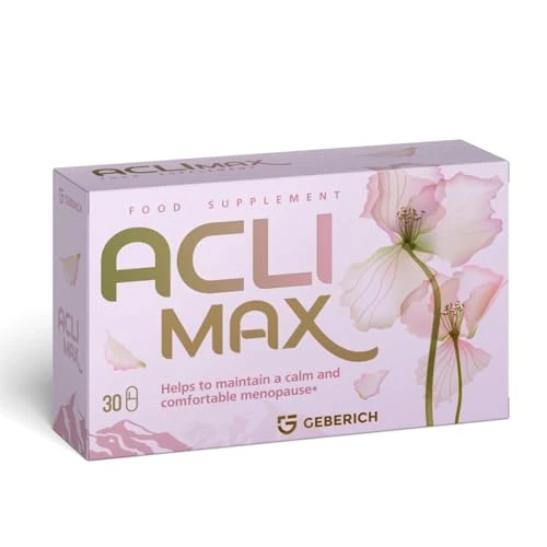 Offerta a tempo: Aclimax – Integratore Menopausa – Controllo delle Vampate di Calore ed Equilibrio Ormonale – 30 Capsule – con Isoflavoni, Estratto di Soia, Semi d'Uva - 0% da 19.20 € a 19.20 €