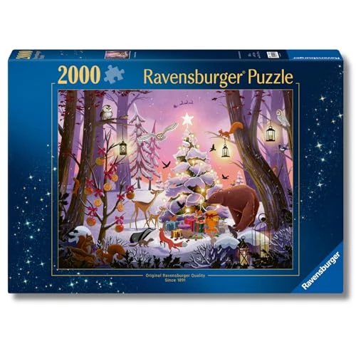 Limited offer: Ravensburger Christmas in The Woods 2000 Piece Puzzle for Adults from 29.95 EUR to 23.49 EUR (save 22%)