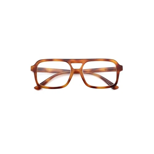 CHARRO Reading Glasses Wisconsin Tortoise Clear +2.50, Clear Tortoise, 2.5 Diottria, Clear Turtle, 2.5 Diottria