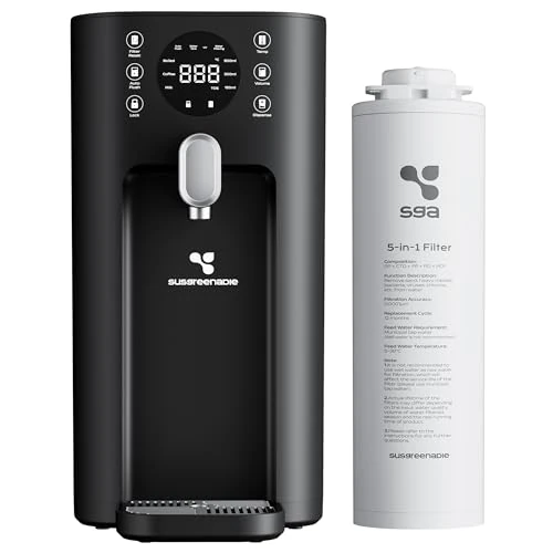 Oferta limitada: CIARRA X SusGreenable Dispensador Agua Caliente RO Sobremesa 5 en 1 de 180.80 € a 149.98 € (ahorro 17%)