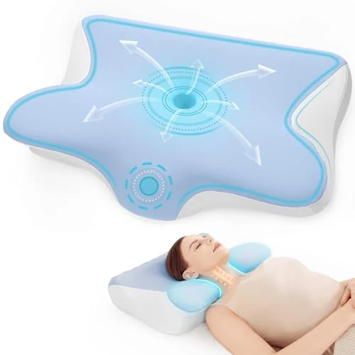 Limitiertes Angebot: Restnature Nackenstützkissen, Höhenverstellbares Memory Foam Orthopädisches Kissen, Nackenkissen Ergonomisches Kopfkissen für Seiten Rücken Bauchschläfer, Seitenschläferkissen Pillow, 60x41,5x10/12cm von 33.70 EUR auf 33.70 EUR (Spare 0%)